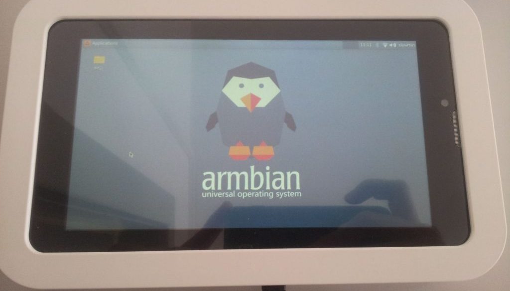 Linux Tablet with Armbian