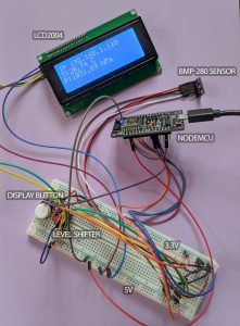 Picture of Network weather station with Nodemcu